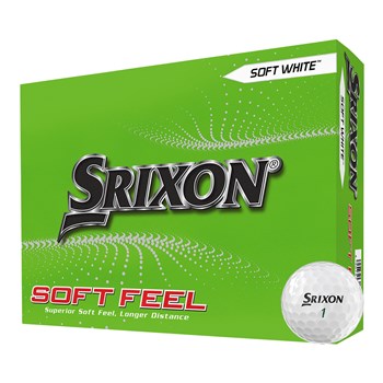 Srixon 23 Soft Feel Balls Dozen White