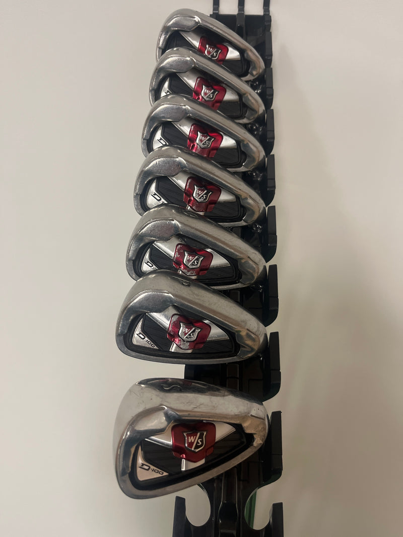 Wilson D-100 Steel Irons  MRH S/H