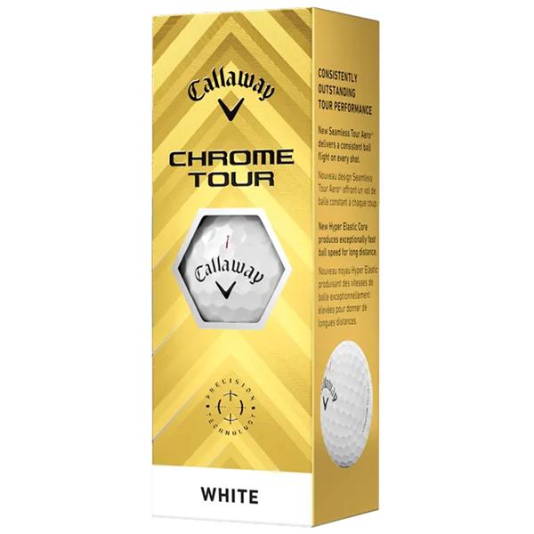 Callaway Chrome Tour Balls Dozen White