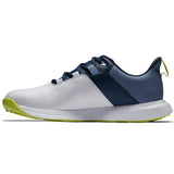 FootJoy Gents Pro Lite Shoes White - Navy - Lime 56920