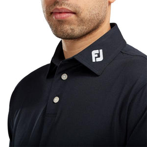 FootJoy Gents Stretch Pique Solid Polo Shirt Navy