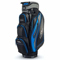 PowaKaddy Prem-Tech Cart Bag Gunmetal - Black - Blue