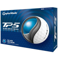 TaylorMade  TP5 Golf Balls Dozen White