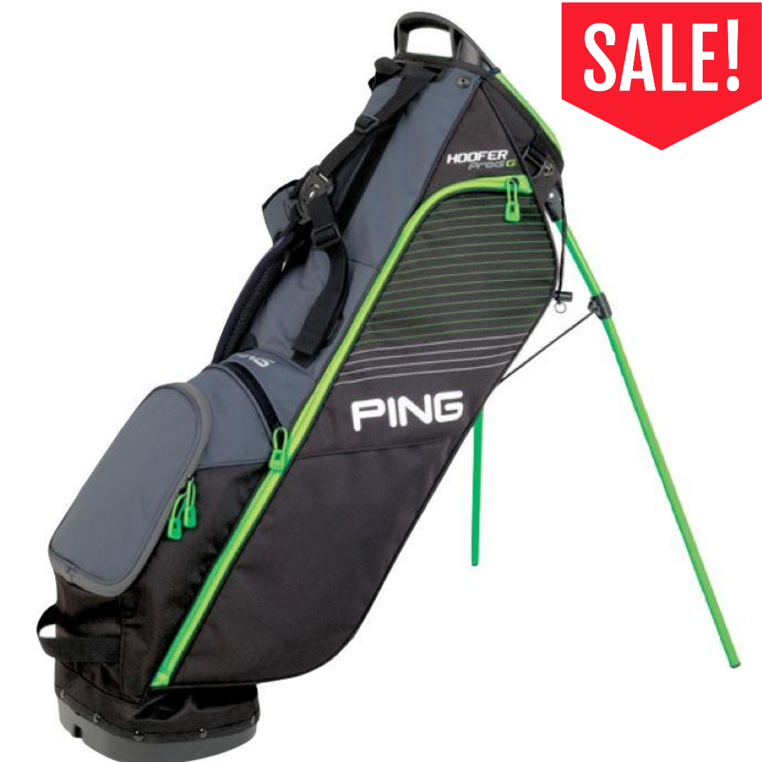 PING Junior 2024 J Bag Light Weight Carry Stand Golf Club Bag Kids Youth Red 30