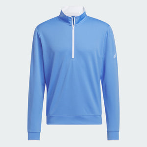 adidas Light Weight  Quarter Zip Blue Fusion